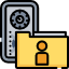Safety deposit box at reception